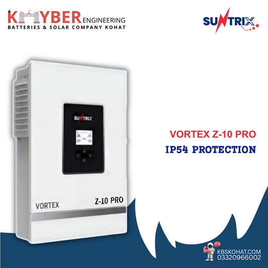 Suntrix Vortex Z-10 Pro Solar Inverter | High Capacity Hybrid Inverter Pakistan