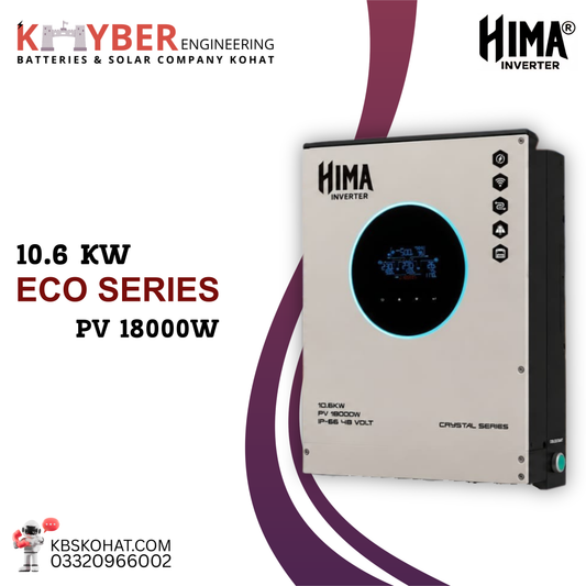 Hima 10.6KW Eco Series Solar Inverter PV18000W | High Capacity Inverter Pakistan