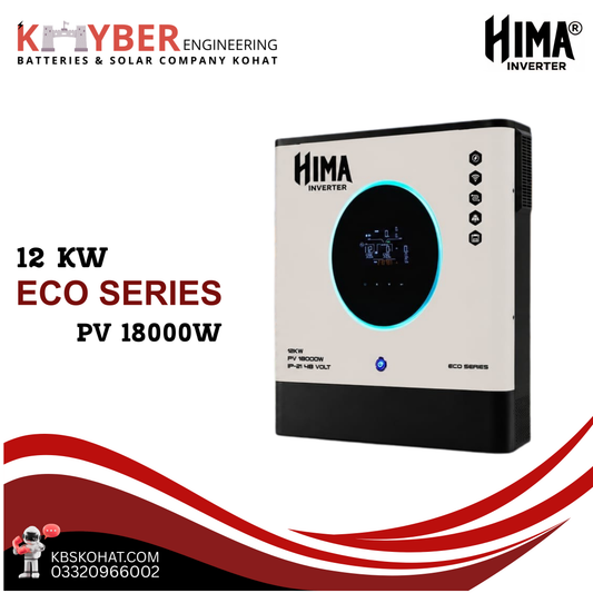 Hima 12KW Eco Series Solar Inverter PV18000W | Industrial Hybrid Inverter Pakistan