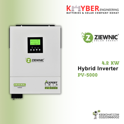 Ziewnic Axpert Twin Series PV-5000 (4.2KW)