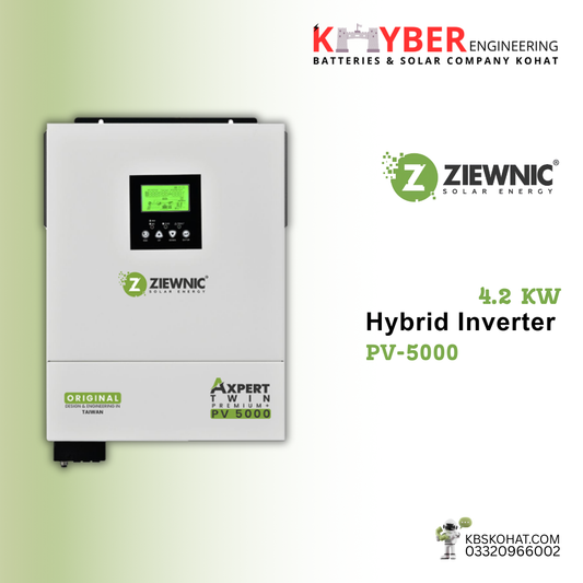 Ziewnic Axpert Twin Series PV-5000 (4.2KW)
