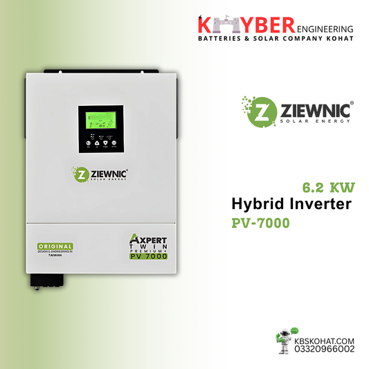 Ziewnic Axpert Twin Series PV-7000 (6.2KW)