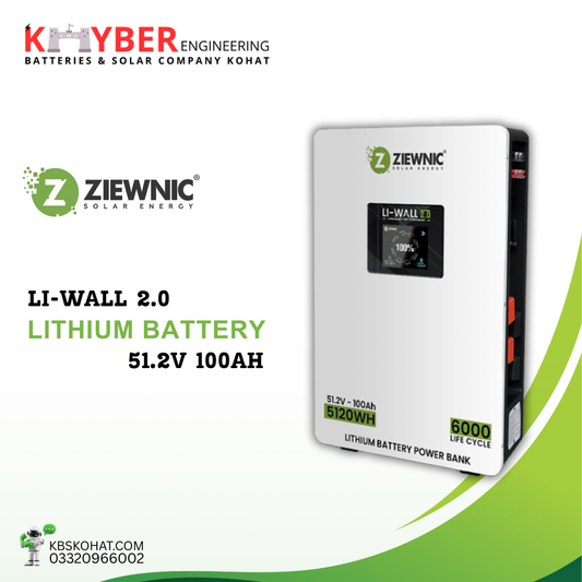 Ziewnic Li-Wall 51.2V Lithium Battery Power Bank