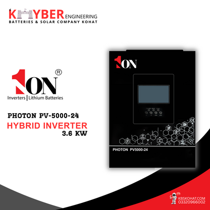 1ON Photon Pro Hybrid Solar Inverter PV-5000-24 (3.6KW)