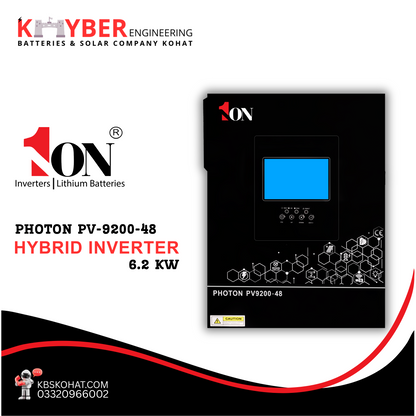 1ON Photon Pro Hybrid Inverter PV-9200-48 (6.2KW)