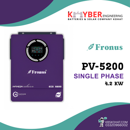 Fronus Single Phase PV-5200 (4.2KW)