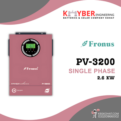 Fronus Single Phase PV-3200 (2.6KW)