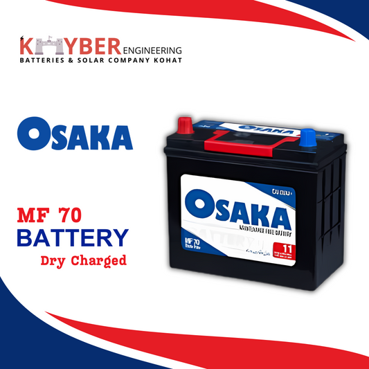 Osaka MF 70 Dry Charged Battery
