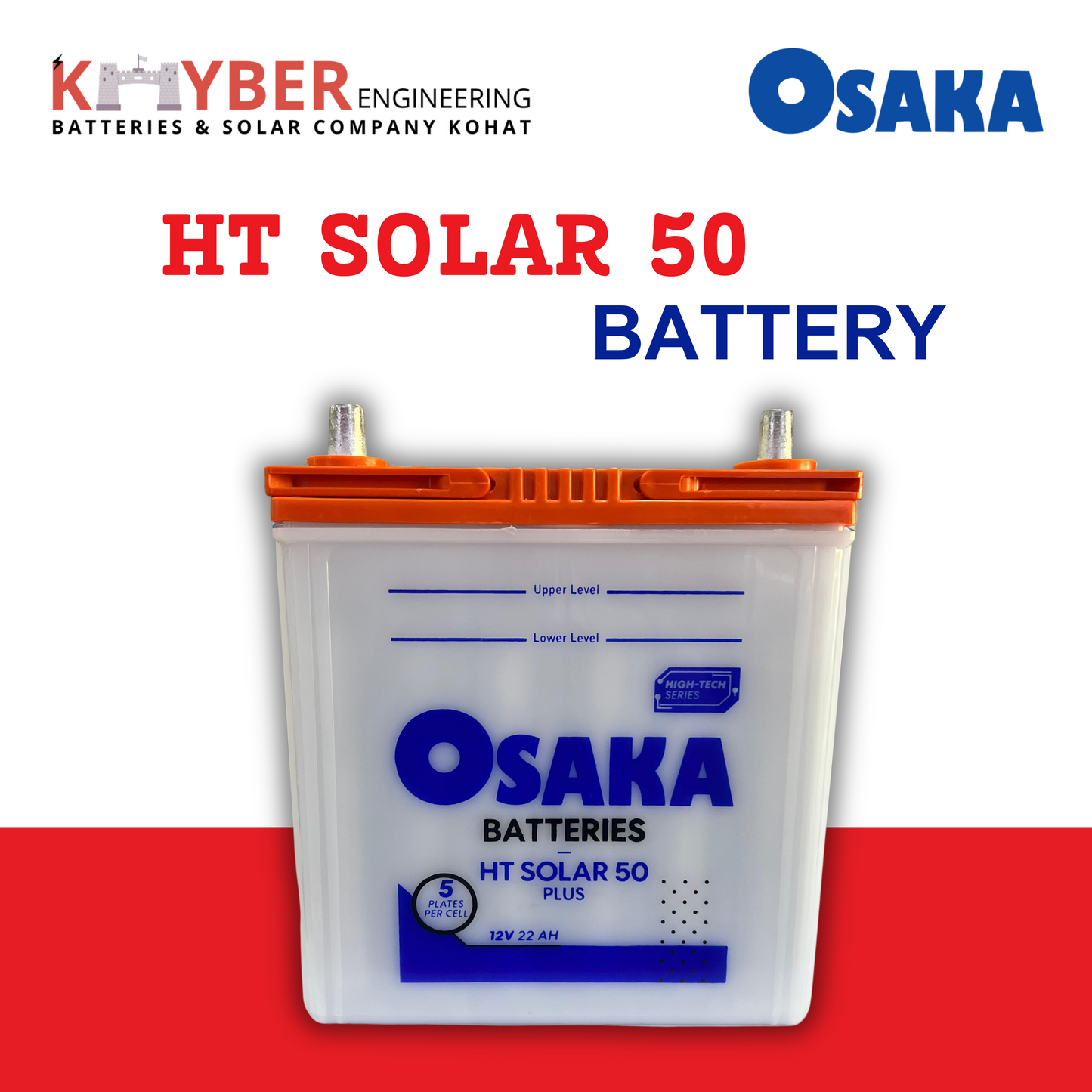 Osaka HT 50 Solar Battery