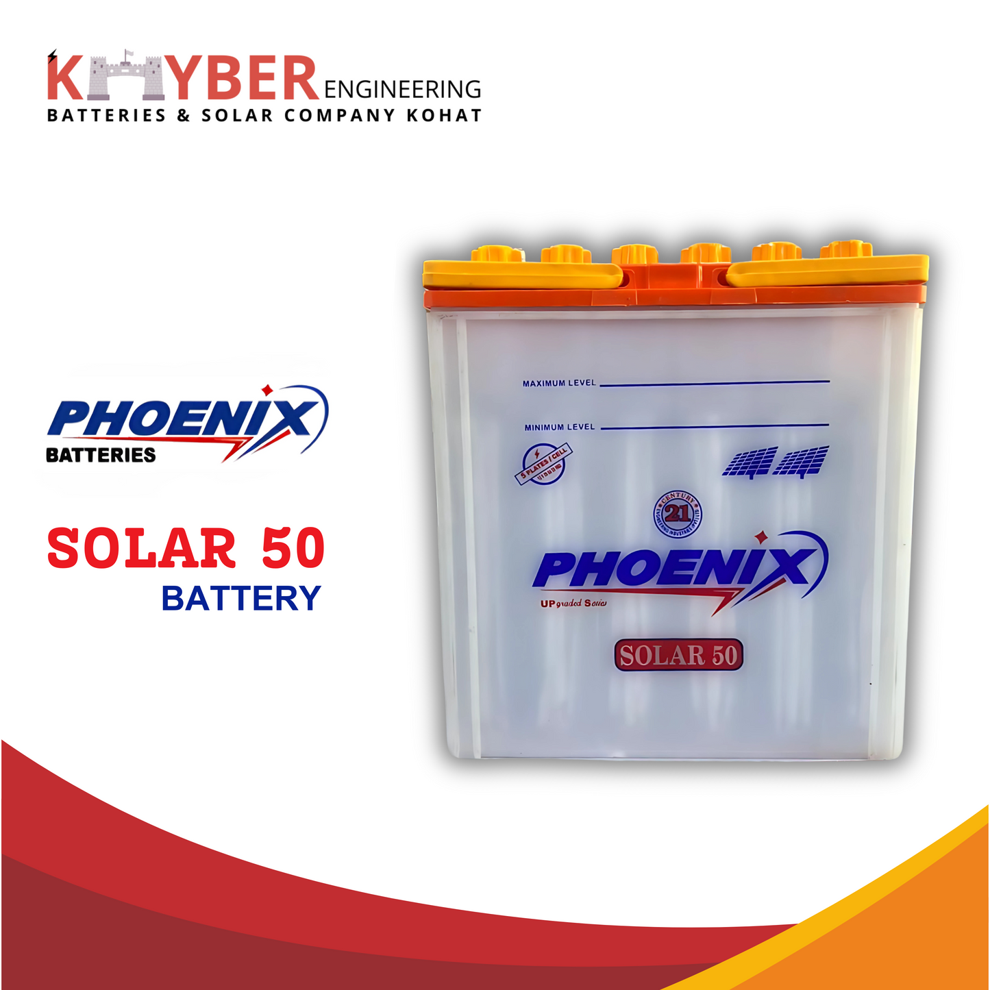 Phoenix Solar 50 Battery