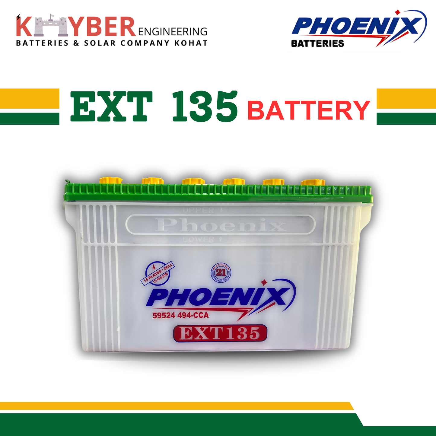 Phoenix EXT 135 Battery