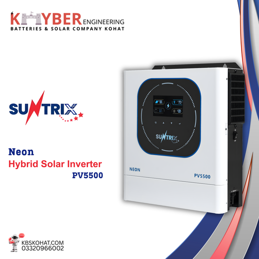 Suntrix Neon PV5500 Hybrid Solar Inverter – 5.5kW
